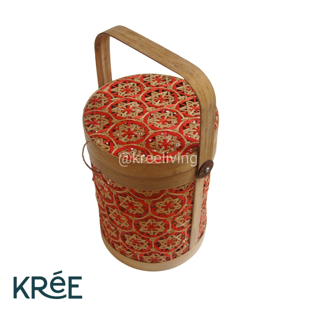 

Keranjang Hampers Bambu Tabung Truntum