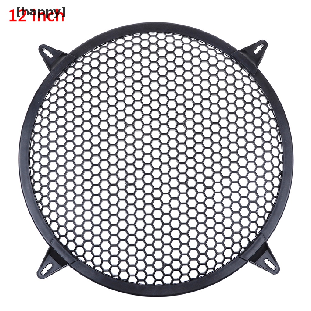 Ha Cover Pelindung Speaker Audio Mobil Bahan Mesh Ukuran 4 / 6 / 8 / 10 / 12 &quot;