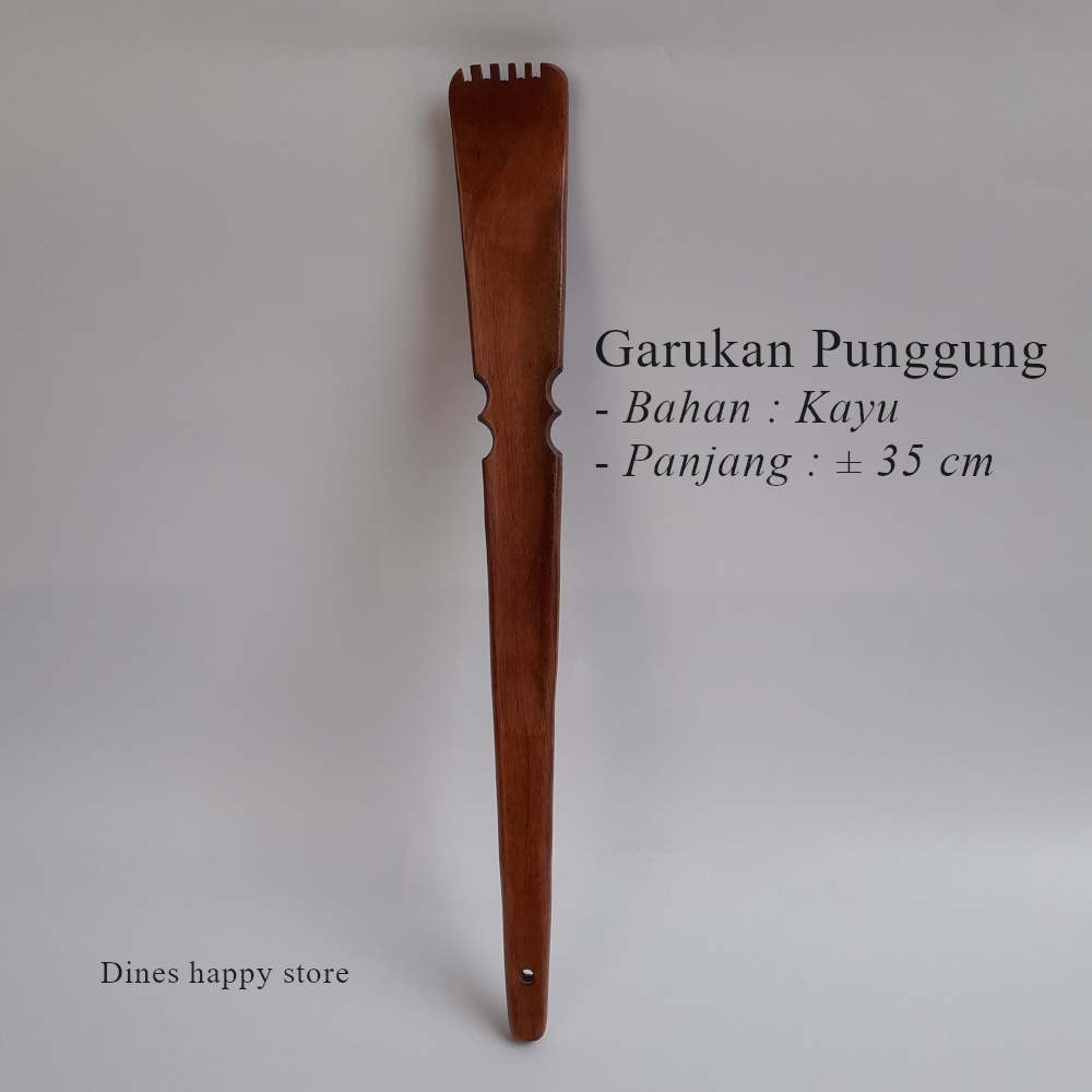 Alat Garukan Punggung Bahan Kayu Penggaruk Badan Menggaruk Kukur Gatal Tangan Bantu Garuk Back Scratcher