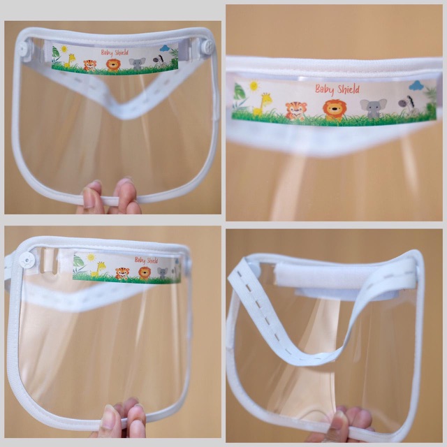 Face Shield Bayi / Pelindung Wajah Bayi / Face Shield Bayi 0-24 bulan