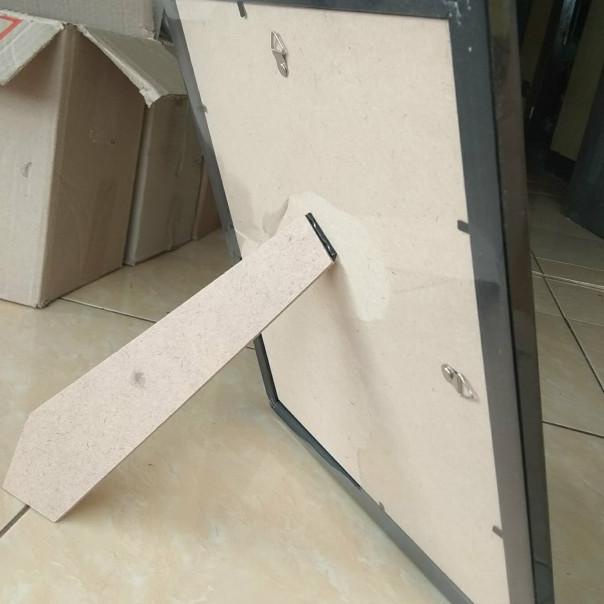✬ Bingkai foto frame foto pigura foto 10R Tepi full 25x30 - Putih ➯