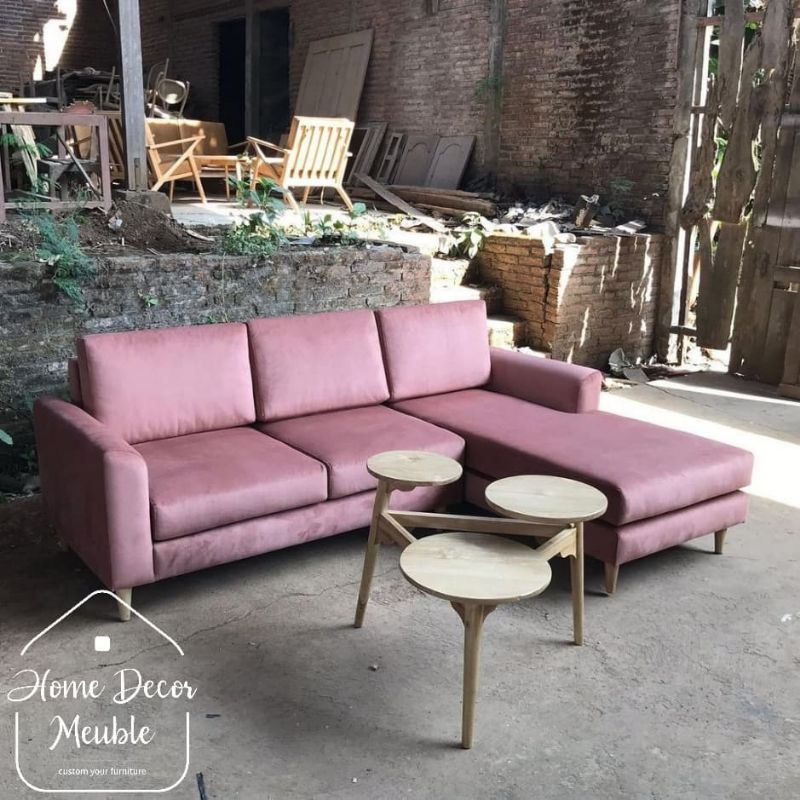 Sofa tamu L, Sofa sudut, Kursi tamu sudut , kursi sudut