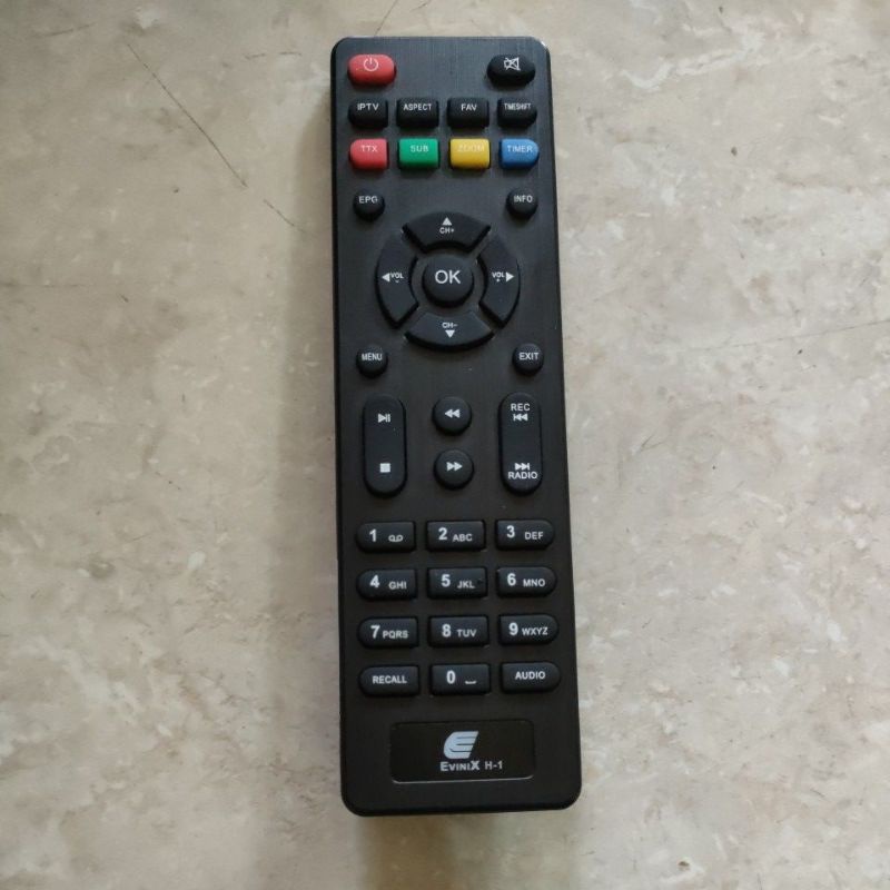 remote stb merk Evinix H-1