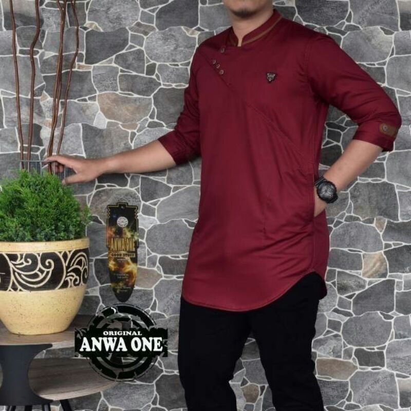 KURTA KOKO PAKISTAN KANCING SAMPING PRIA ORIGINAL PREMIUM QUALITY