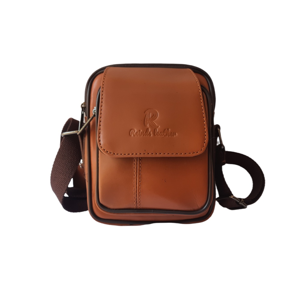 TAS SLINBAG KECIL TAS SELEMPANG KULIT ASLI ORIGINAL 100% TAS PRIA SLEMPANG