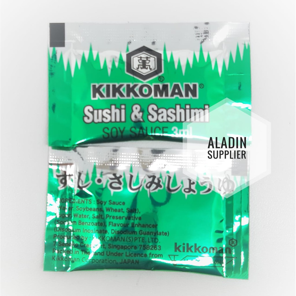 

Kikkoman Soy Sauce Sachet 3ml (1Pcs)