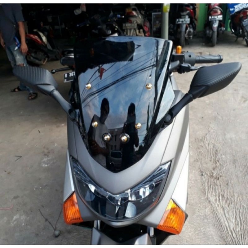 Breket Serpo Nmax Plus Spion R25 Panjang Nmax old / Nmax New