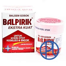 BALSEM GOSOK BALPIRIK MERAH EXTRA KUAT 20GR