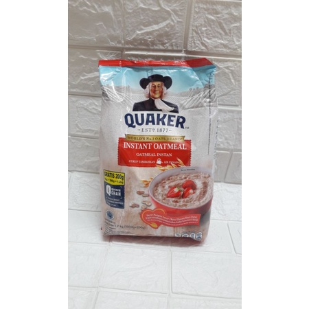 

Quaker oat 1kg + 200gr
