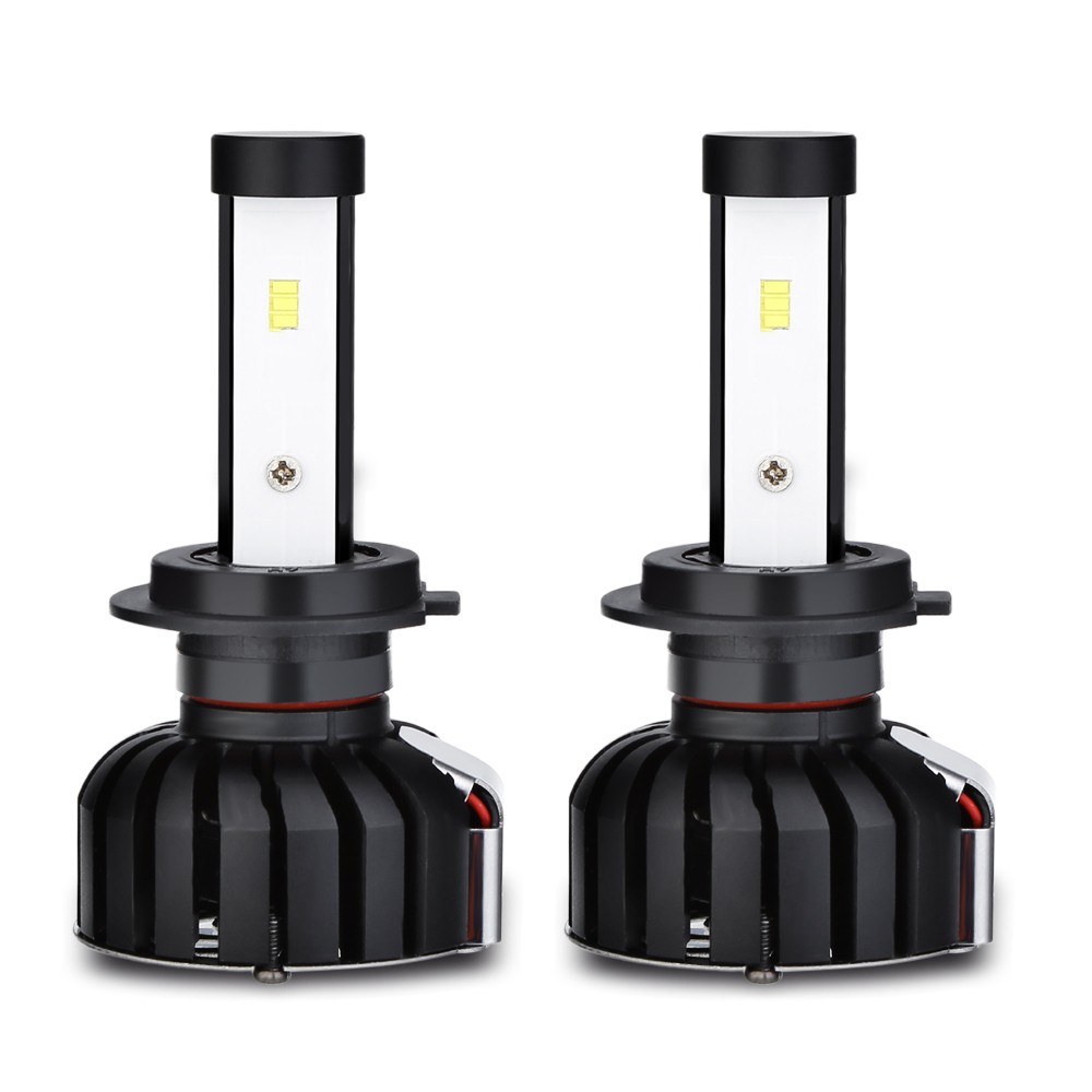 80W Lampu Depan Mobil Motor LED H7 LED H1 LED Headlight H7 H1