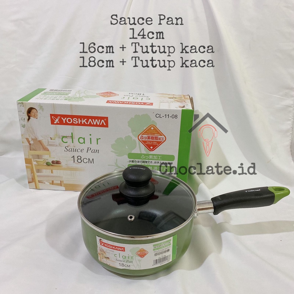 Minowa Clair Sauce Pan Wajan Tumis Panci Susu