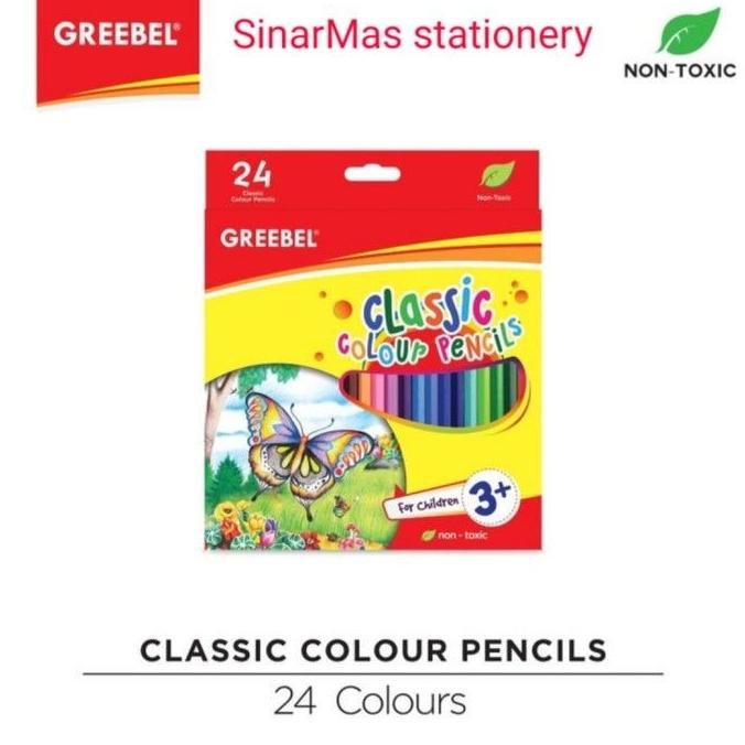 

Pensil Warna Greebel 24 Klasik /Greebel 24 Colours Pensil Classic