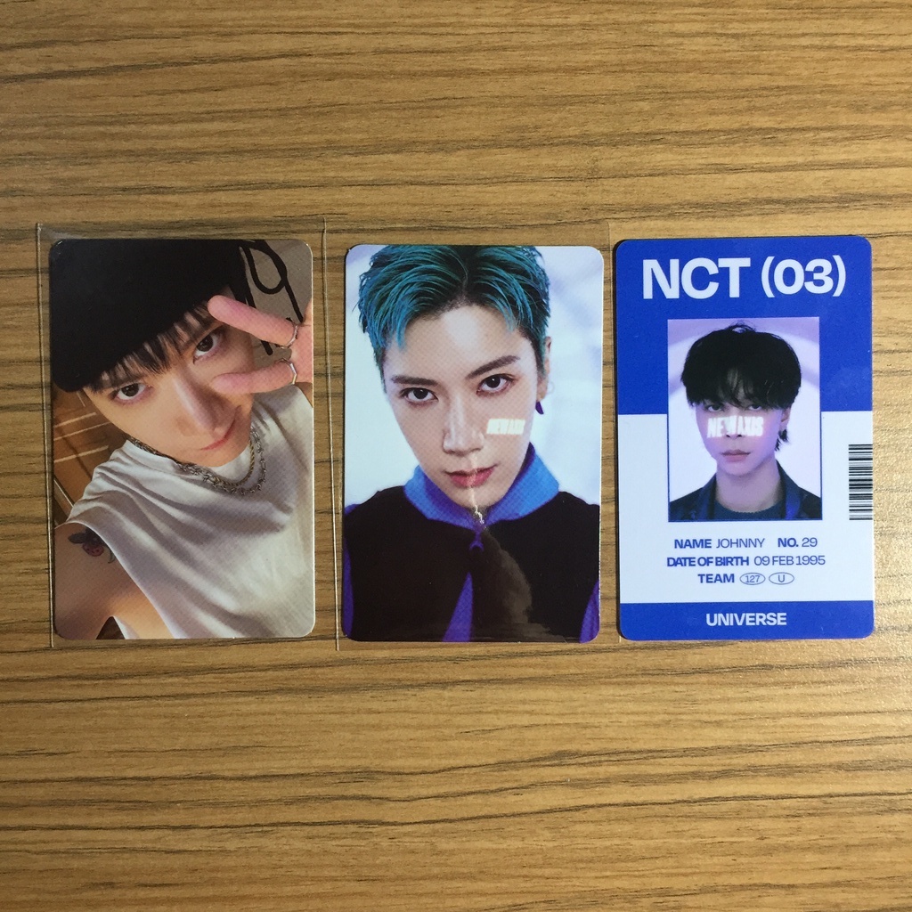Ten ID Card + Photocard Universe NCT 2021