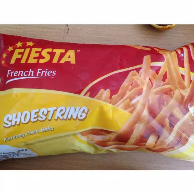 

FIESTA FRENCH FRIES SHOESTRING KENTANG GORENG 1 KG & ½ KG