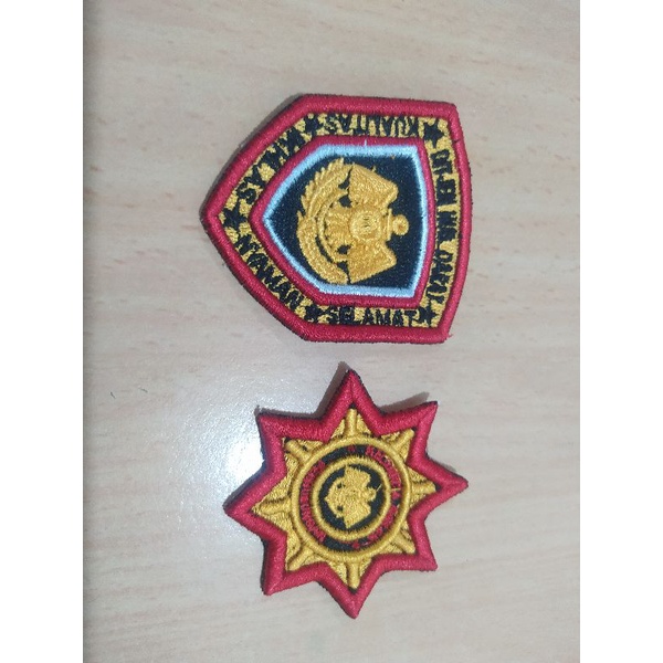 BORDIR ATRIBUT DISHUB TIMBUL