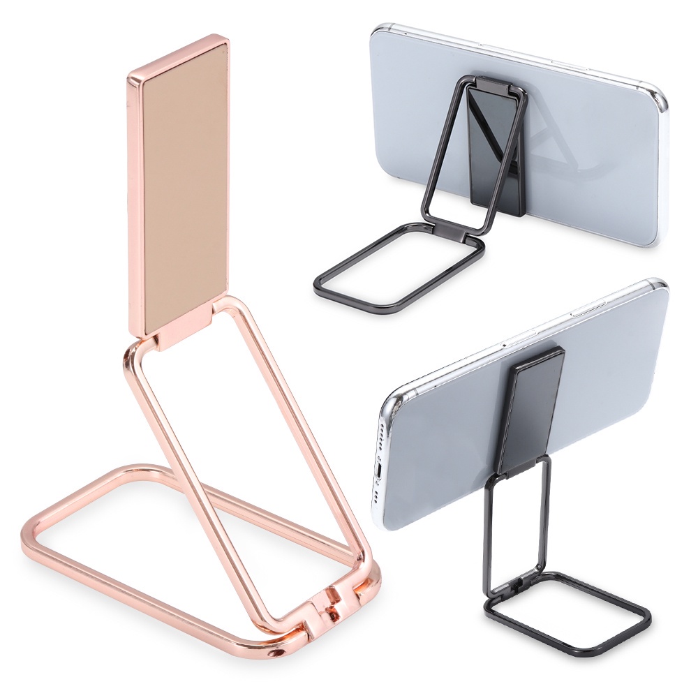 TOP Multi Angle Finger Ring Foldable Kickstand Phone Holder Mount Stand Meta Ultra Thin Adjustable 360 Rotation/Multicolor