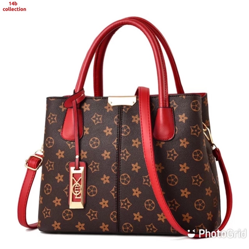 New Tas Sling Bag Stylish LV-ANTING Free 2 Tali Selempang dan Hand Bag