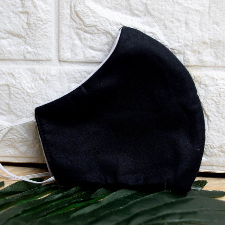 MASKER 3PLY HITAM