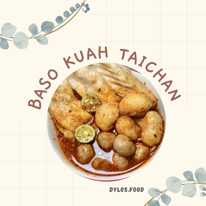 

BASO KUAH TAICHAN NIKMAT (baso sapi)