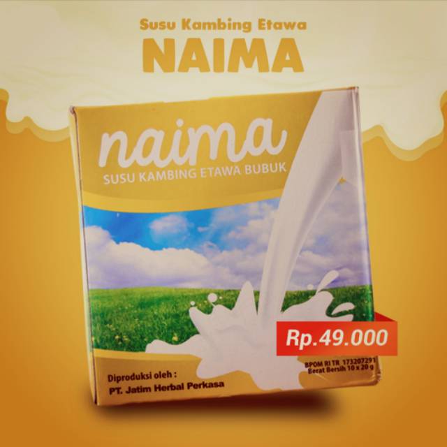 

Naima Susu Kambing Etawa SK-001