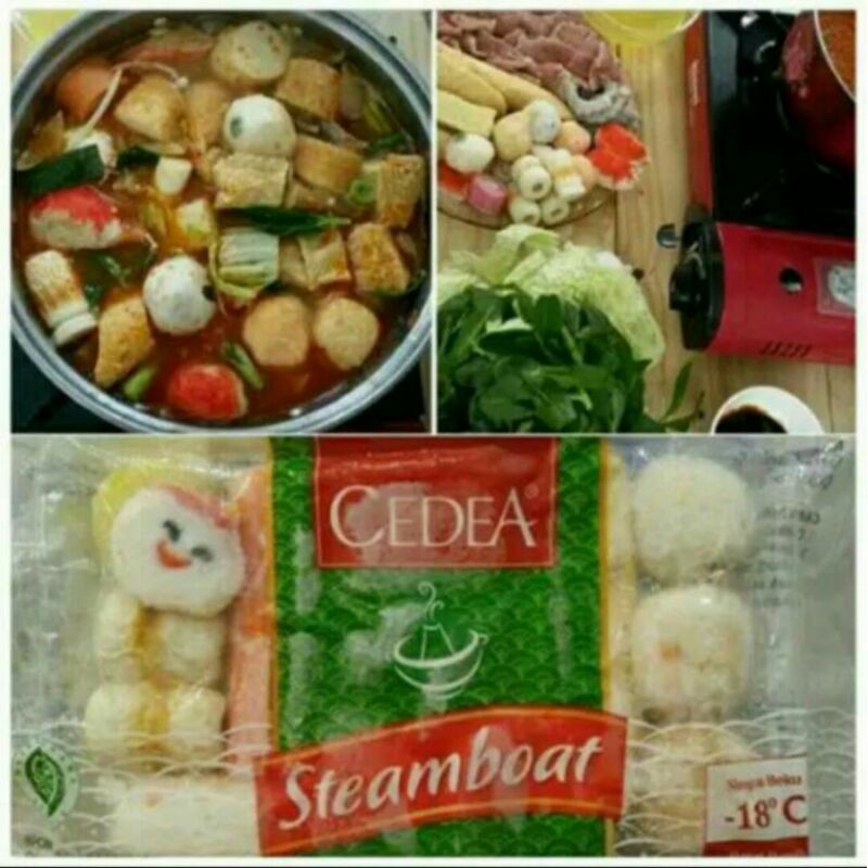

Cedea steamboat set