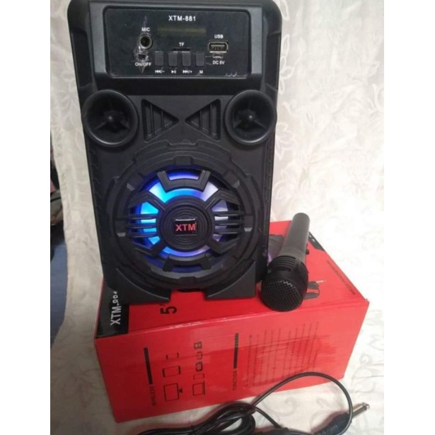 XTM 881 SPEAKER BLUETOOTH FREE MIC