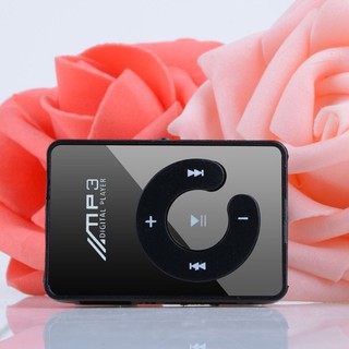 [COD] mp3 Mini 6 Warna Klip Cermin Digital USB Music Player