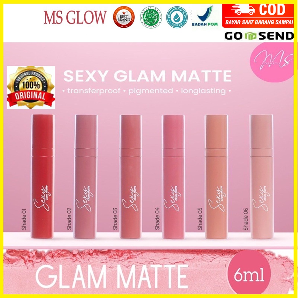 MS GLOW GLAM MATTE - LIPSTIK