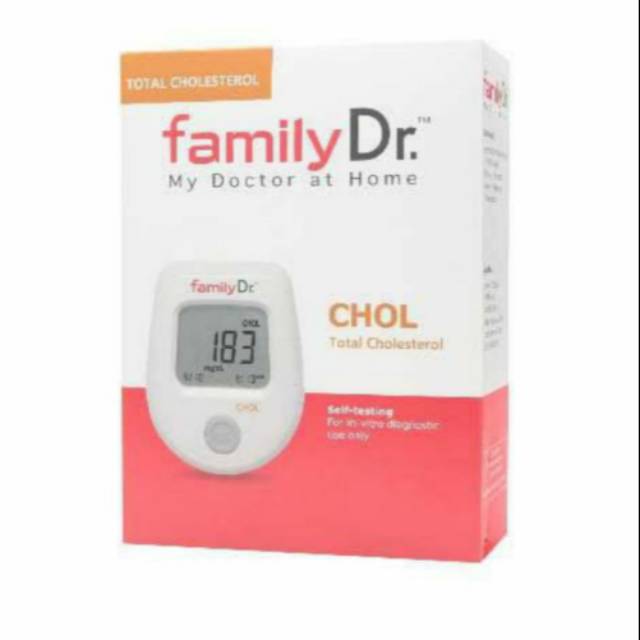 Alat Cek Kolesterol Family Dr / Test Kolesterol