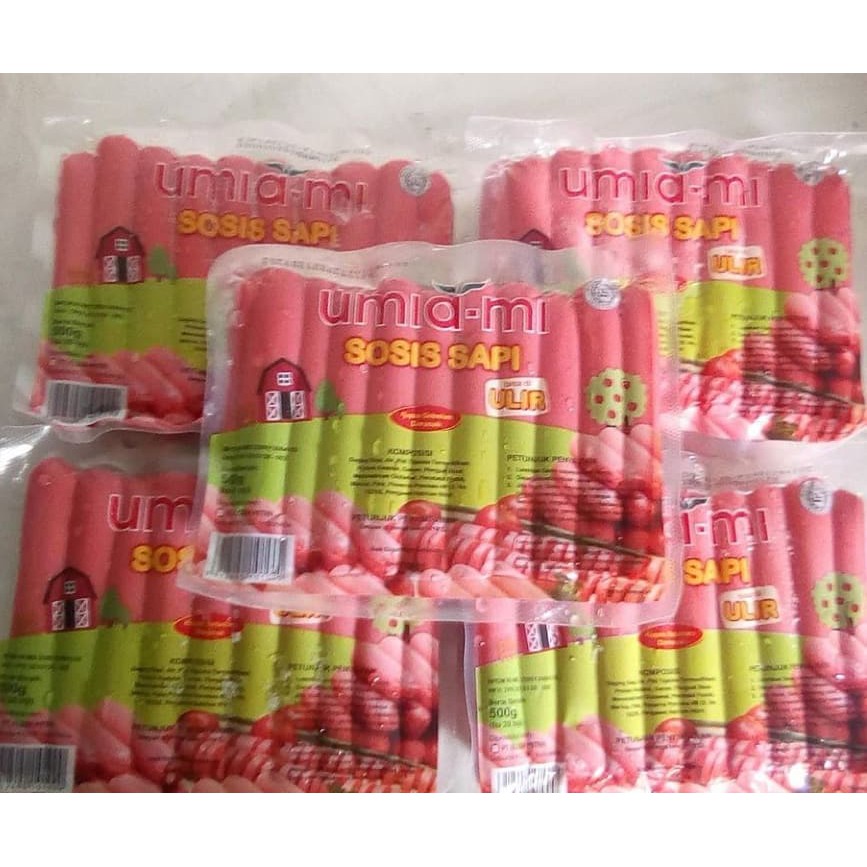 

SOSIS ULIR UMIAMI 500 GR ISI 20 PCS