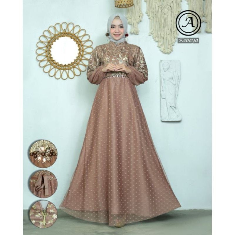 GAMIS SANGRILA/GAMIS PESTA MEWAH/SERAGAMAN KEBAYA