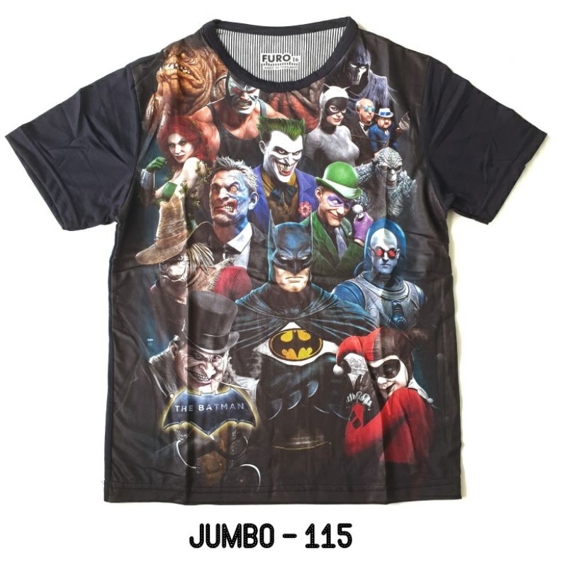 FURO Jumbo Kaos Anak Laki size 16 18 20 Superhero