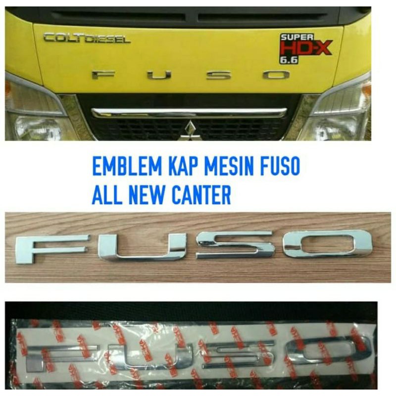 logo emblem Canter fuso ukuran kecil