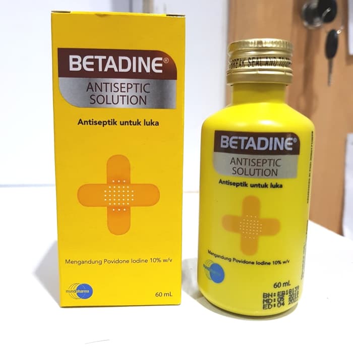 BETADINE SOLUTION 60ML ANTISEPTIC