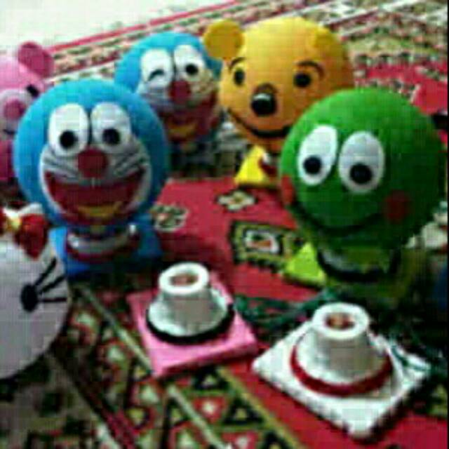 Lampion benang karakter