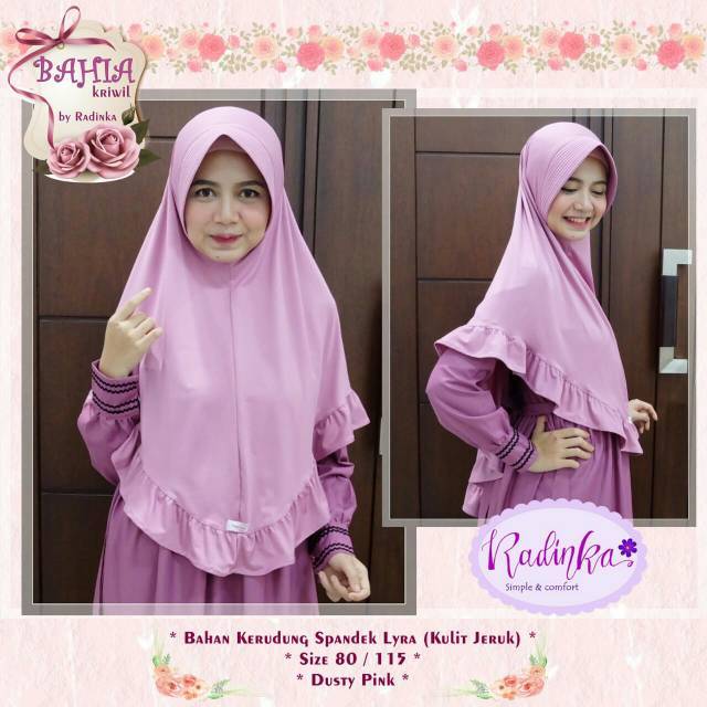 Khimar hijab ori radinka