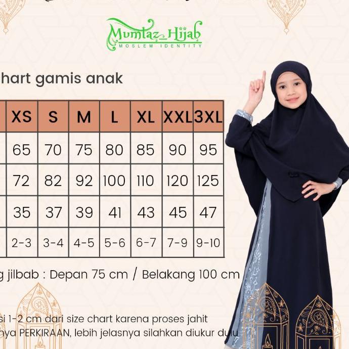 *Diskon* GAMIS ANAK / COUPLE MUMTAZ HIJAB / SARIMBIT Berkualitas