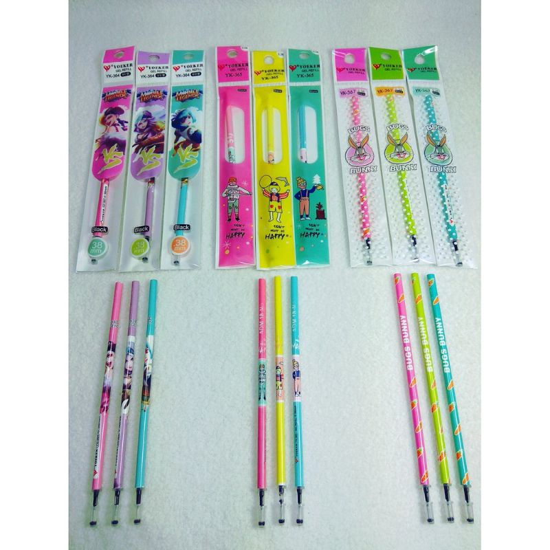 Refill Gel-Pen isi 20pcs