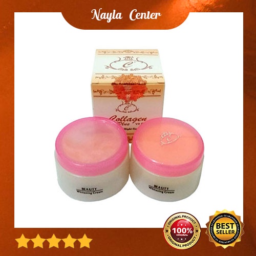 Cream Collagen Original / Hanya Cream Siang & Malam / Cream Collagen Asli