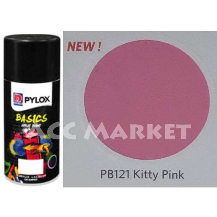 Pilox Basics Pilok Pylox Cat Ping Kitty Pink 121