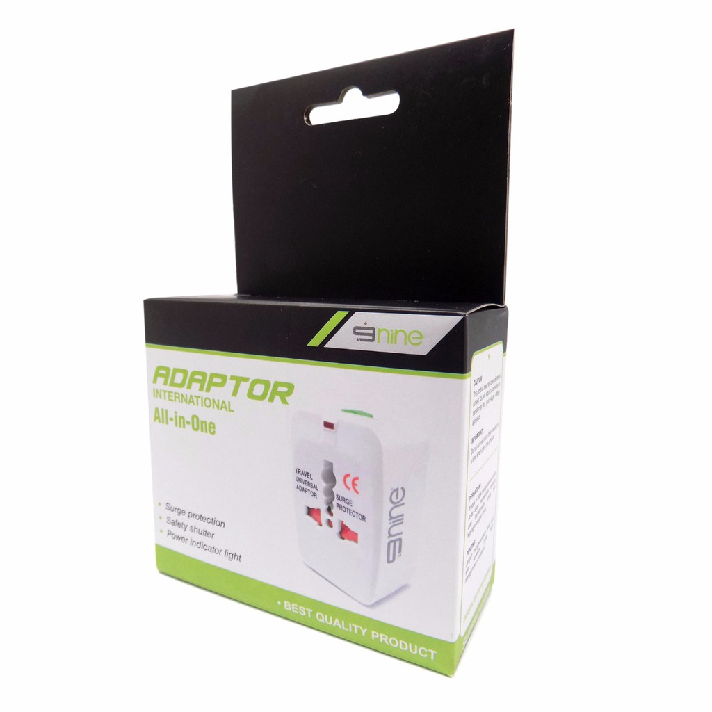 Adaptor Universal / Universal Travel Adaptor / Adaptor Internasional