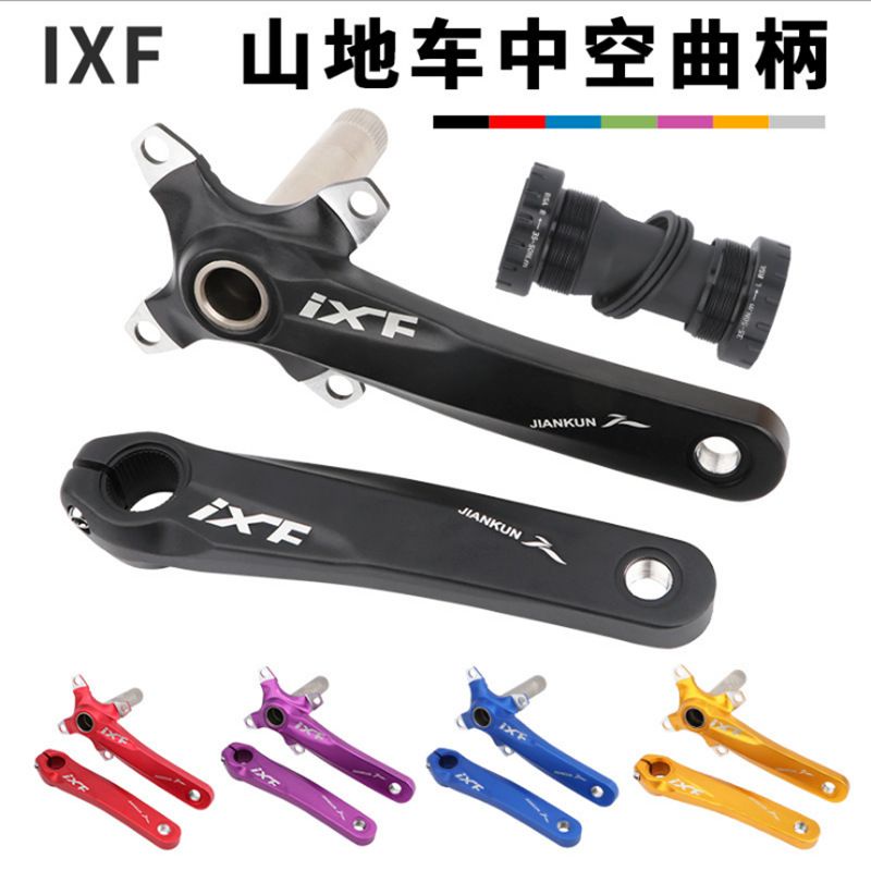 Crank Arm IXF BCD 104 MTB Include BB tanpa Chainring Hollowtech 2 Original