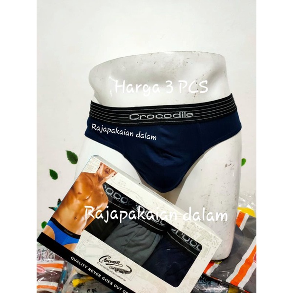 Celana dalam Pria Crocodile 247 Harga 3 PCS