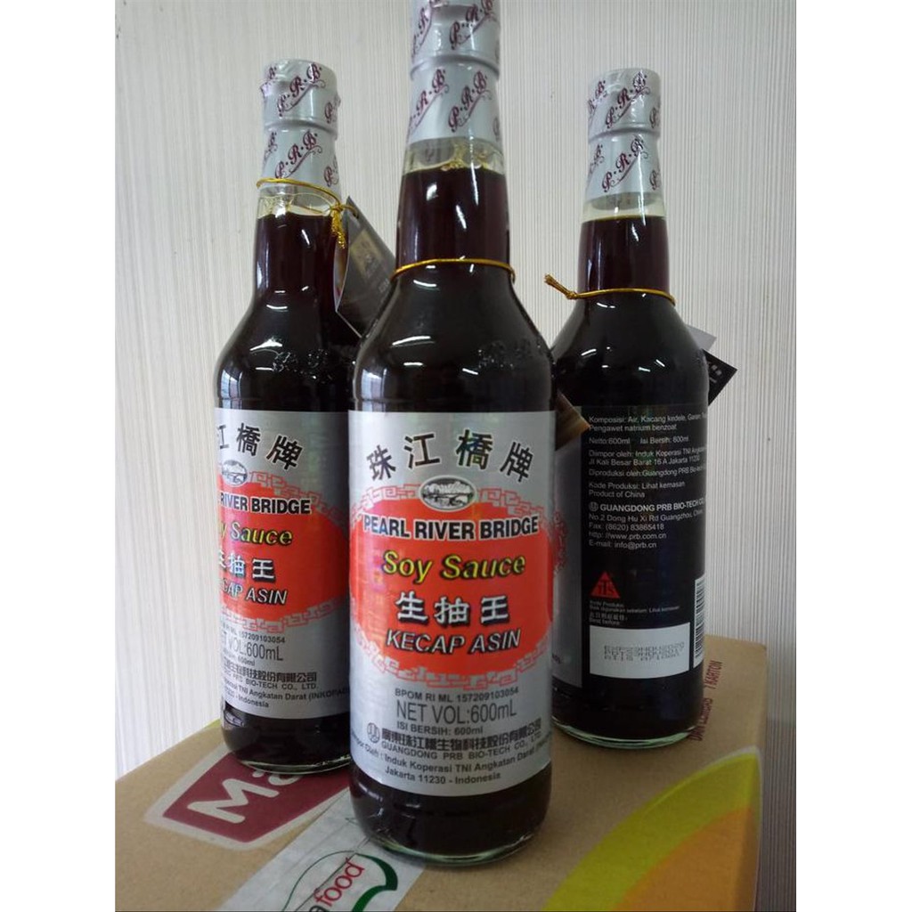 Kecap Asin Pearl River Bridge Soy Sauce Shenhchou 600 ml