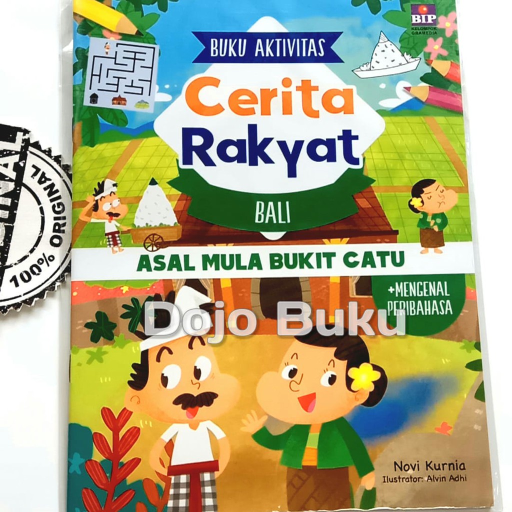 Seri Buku Aktivitas Cerita Rakyat by Novi Kurnia