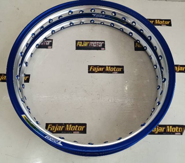 YOKO RIM VELG ER SHAPE 140 + 160 RING 17 BLUE SILVER RED BLACK