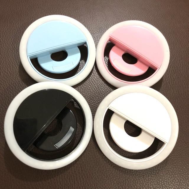 Ring Light Selfie LED / Lampu selfie Bulat untuk kamera camera hp Flash charm eyes
