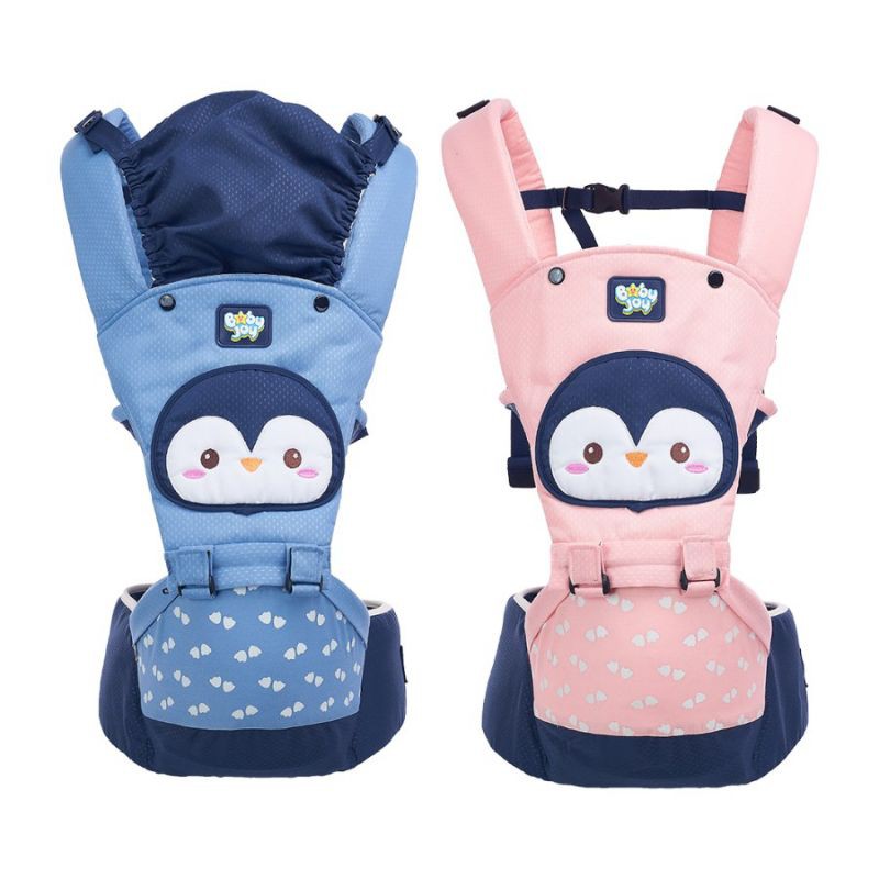 BABY JOY Gendongan Bayi Depan Pinguin Series | Baby Joy Gendongan Hipseat