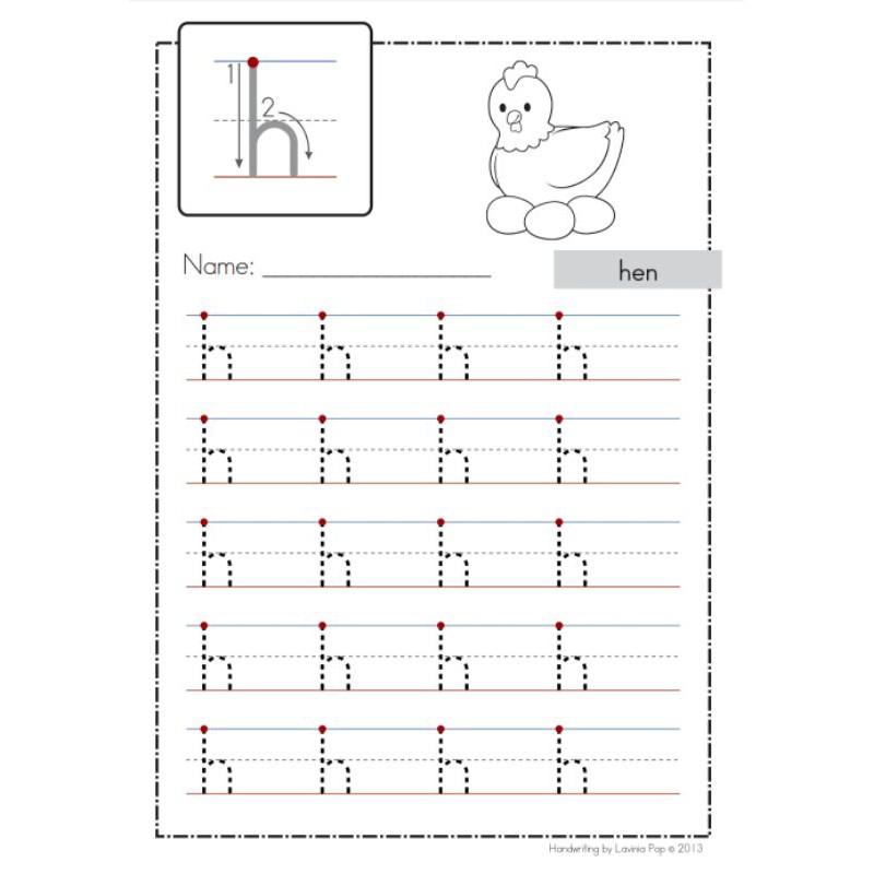 26 Halaman Menulis abc Huruf Kecil Besar | Worksheet abc lowercase uppercase writting | Calistung
