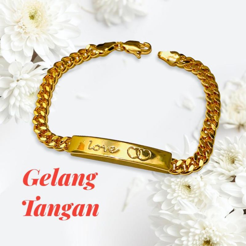 gelang rante cocok untuk SD atau SMP  gelang lapis emas